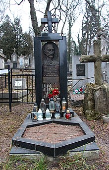 Lwów - grób Teofila Ciesielskiego